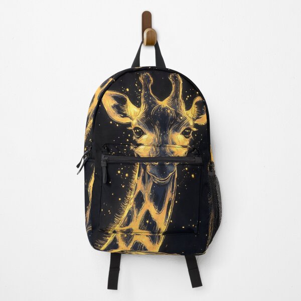 Item preview, Portrait Animal Galactic Giraffe Smiling Radiantly Among Sparkling Cosmic Stars designed and sold by odcpappels.