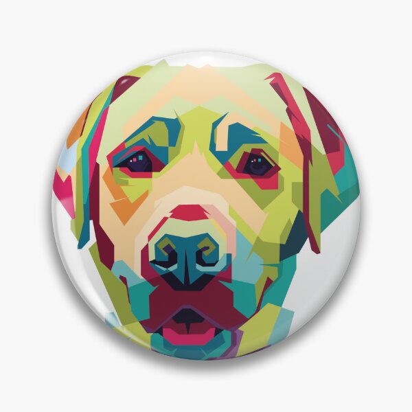 Item preview, colorful dog on wpap style designed and sold by Enthok.