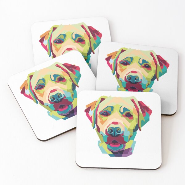 Item preview, colorful dog on wpap style designed and sold by Enthok.