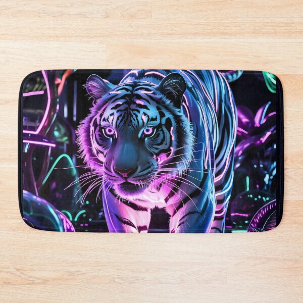 Item preview, Neon Jungle Dad - Fierce Glow in the Wild designed and sold by Taans-Creation.