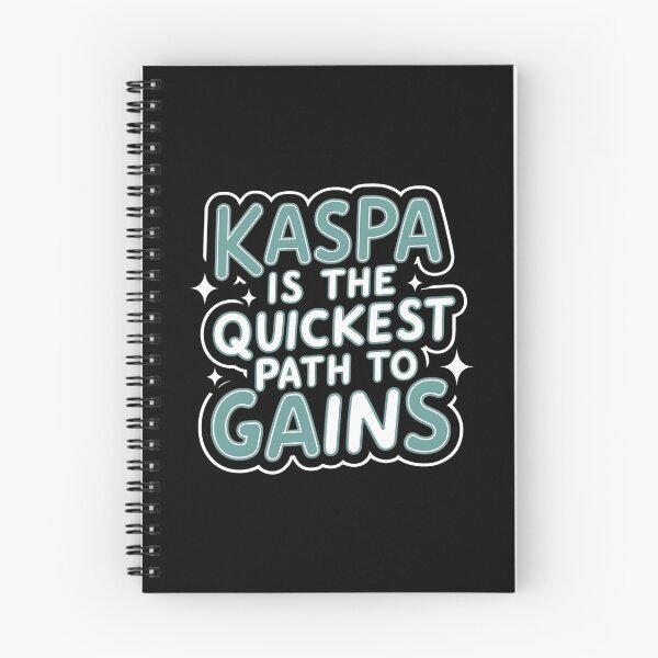 Item preview, Kaspa Pulse Chain Real-Time Crypto Network Design designed and sold by RadDeck.