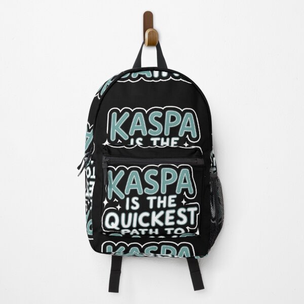 Item preview, Kaspa Pulse Chain Real-Time Crypto Network Design designed and sold by RadDeck.