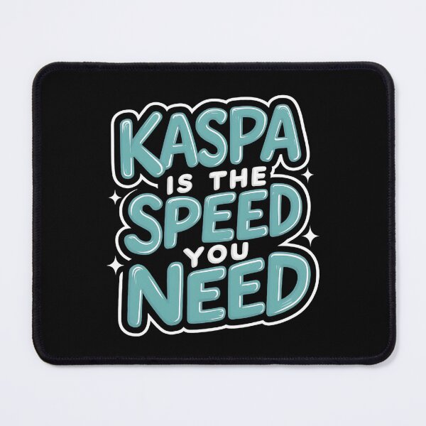 Item preview, Kaspa Vision Grid Transparent Blockchain Future Design designed and sold by RadDeck.