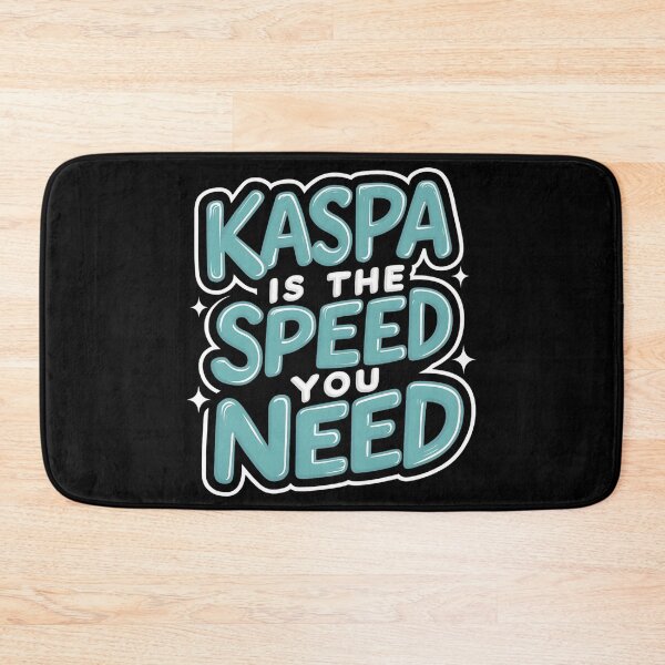 Item preview, Kaspa Vision Grid Transparent Blockchain Future Design designed and sold by RadDeck.
