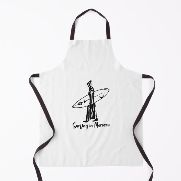 Item preview, Surfing in Morocco - surfing with Djellaba designed and sold by norbelart.