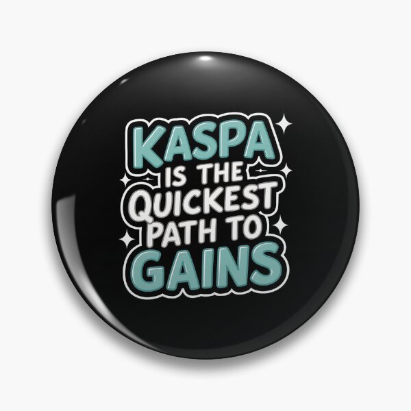 Item preview, Kaspa Horizon Future-Forward Blockchain Design designed and sold by RadDeck.