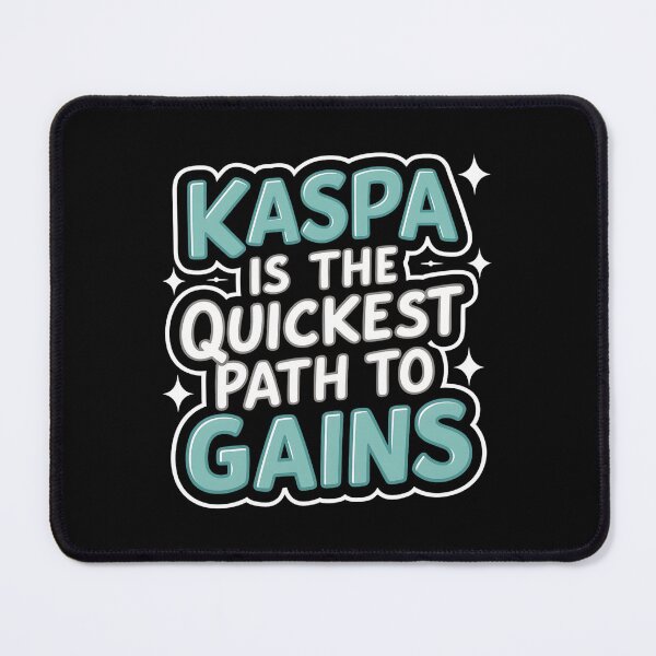 Item preview, Kaspa Horizon Future-Forward Blockchain Design designed and sold by RadDeck.