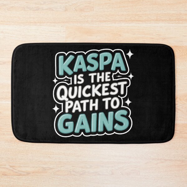 Item preview, Kaspa Horizon Future-Forward Blockchain Design designed and sold by RadDeck.