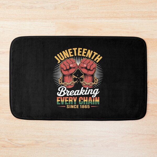 Item preview, Breaking Every Chain Since 1865 Juneteenth Freedom designed and sold by MAKOPOKOShop.