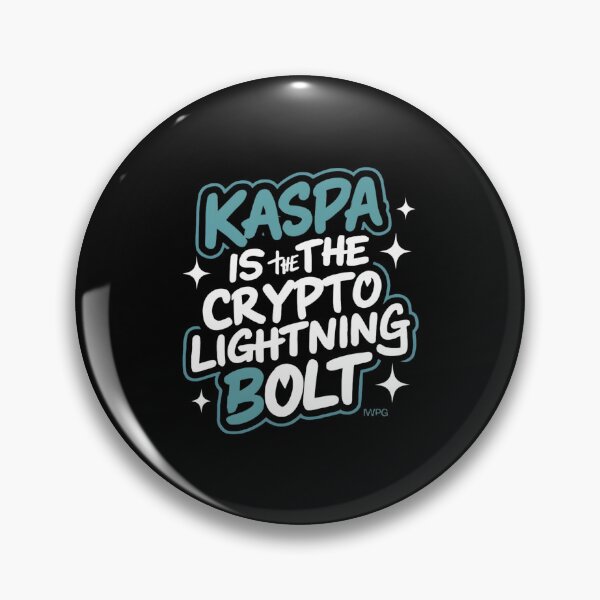 Item preview, Kaspa Waveform Crypto Data Rhythm Art designed and sold by RadDeck.