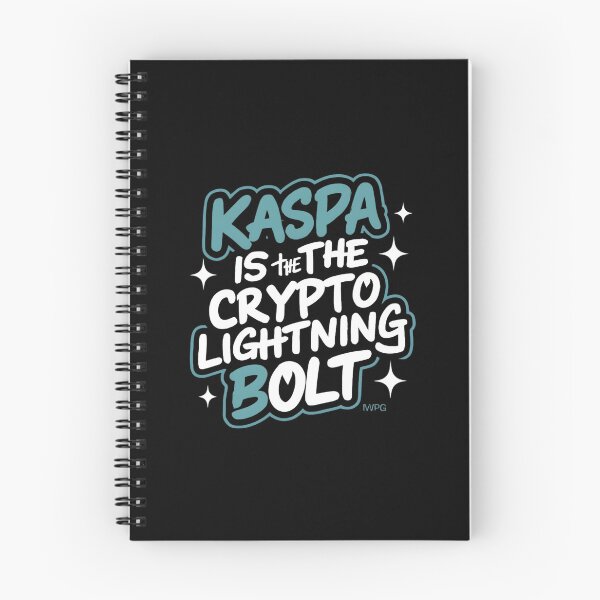 Item preview, Kaspa Waveform Crypto Data Rhythm Art designed and sold by RadDeck.