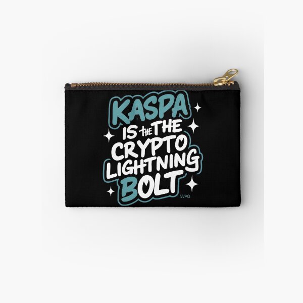 Item preview, Kaspa Waveform Crypto Data Rhythm Art designed and sold by RadDeck.