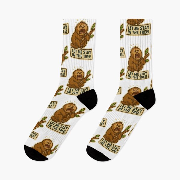 Item preview, Bellingham Sloth - Let me stay in the tree! designed and sold by pixleyscreations.