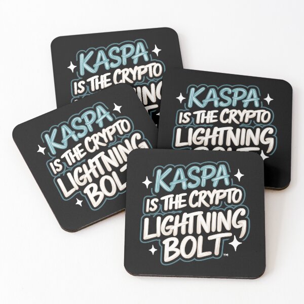 Item preview, Kaspa Vector Surge High-Speed Blockchain Geometry designed and sold by RadDeck.