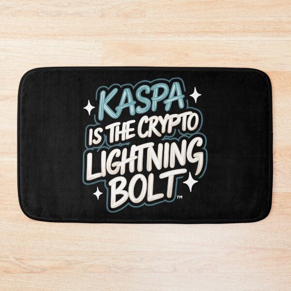 Item preview, Kaspa Vector Surge High-Speed Blockchain Geometry designed and sold by RadDeck.