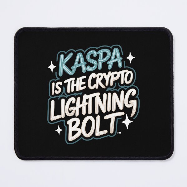 Item preview, Kaspa Vector Surge High-Speed Blockchain Geometry designed and sold by RadDeck.