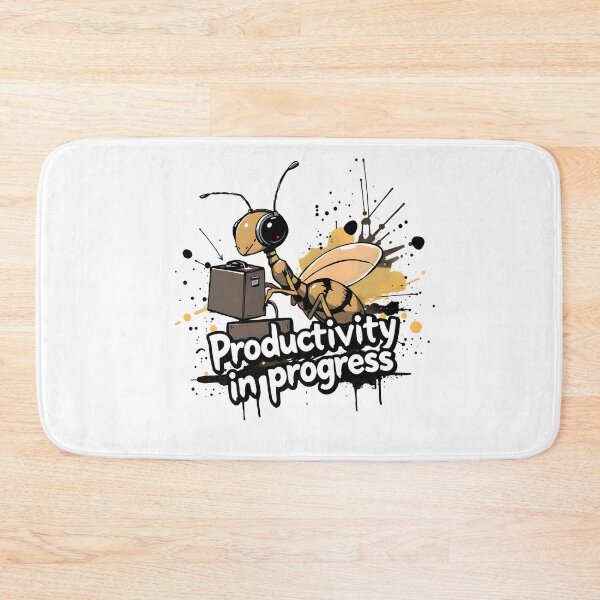 Item preview, Productivity in progress Ant Design designed and sold by FoxyJags.