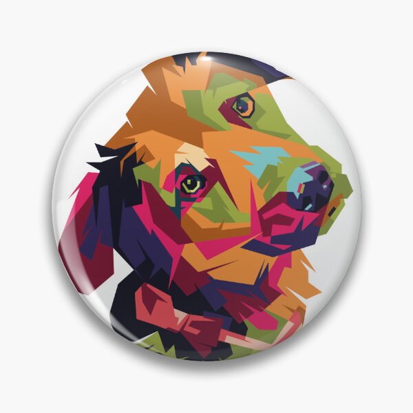Item preview, colorful dog on wpap style designed and sold by Enthok.