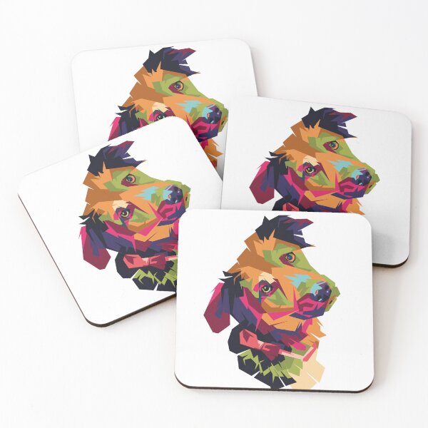 Item preview, colorful dog on wpap style designed and sold by Enthok.