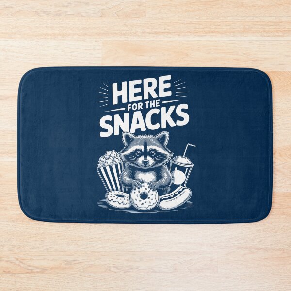 Item preview, Here For The Snacks Raccoon | Funny Junk Food Lover Design designed and sold by Altered Pixels.