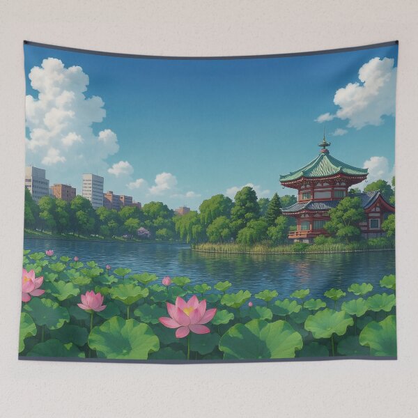 Item preview, Lotus of Shinobazu Pond at Ueno designed and sold by Takeda-art.
