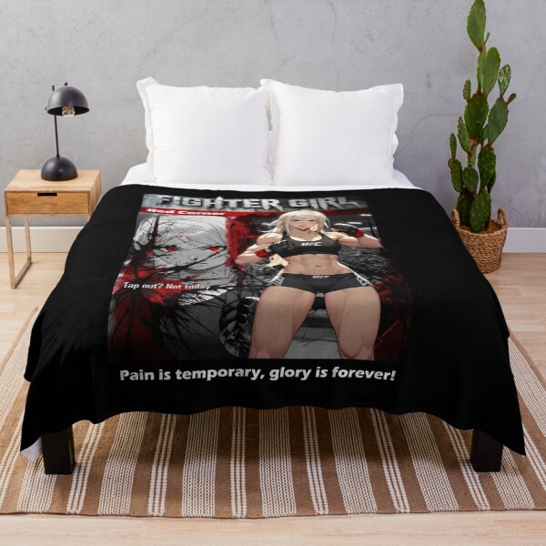 Item preview, UFC Fighter Girl MMA Champion Female #fightergirl Blonde designed and sold by ogirdorgraphics.