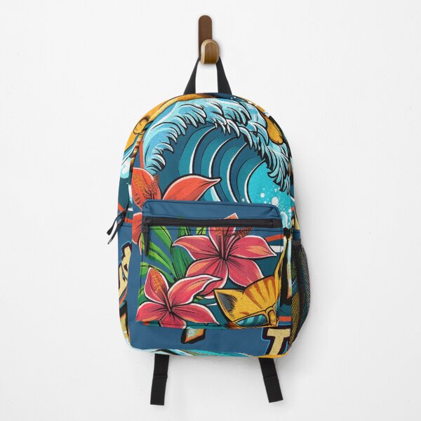 Item preview, TropiCat Awesome Wave Rider designed and sold by TropiCatArt.