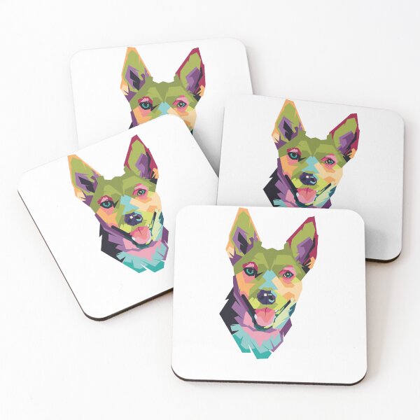 Item preview, colorful dog on wpap style designed and sold by Enthok.