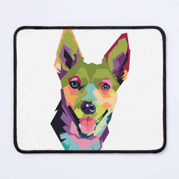 Item preview, colorful dog on wpap style designed and sold by Enthok.