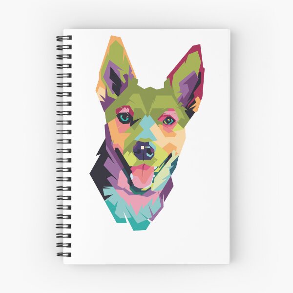 Item preview, colorful dog on wpap style designed and sold by Enthok.