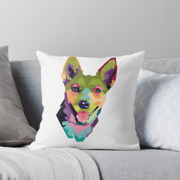 Item preview, colorful dog on wpap style designed and sold by Enthok.