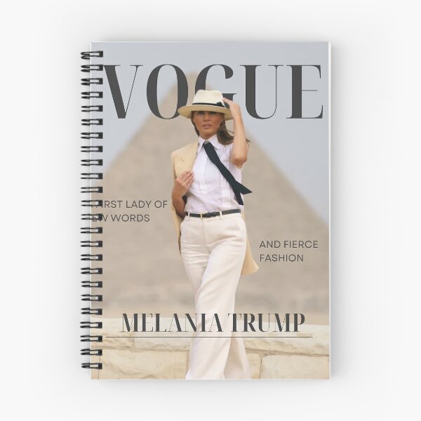 Item preview, First Lady Melania Trump Egypt Magazine Cover designed and sold by Lilycooper23.