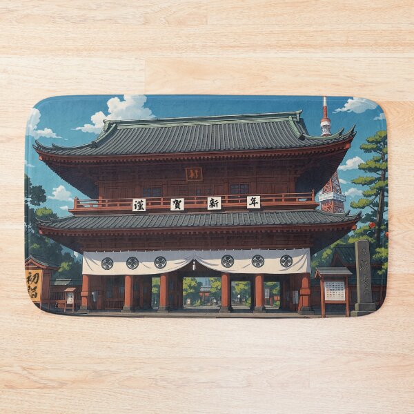 Item preview, Zojoji Temple at Tokyo designed and sold by Takeda-art.