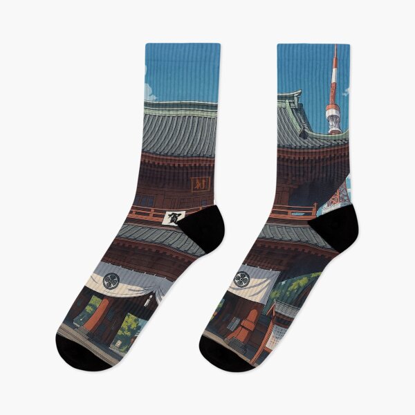 Item preview, Zojoji Temple at Tokyo designed and sold by Takeda-art.