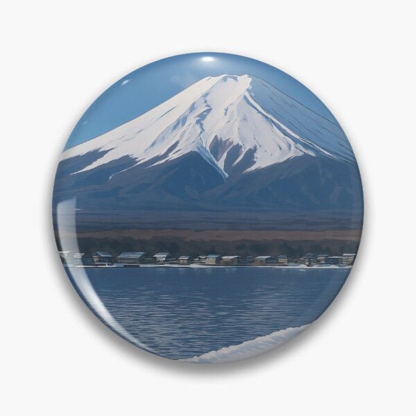 Artikelvorschau, Der Fuji im Winter vom Yamanaka-See aus entworfen und verkauft von Takeda-art.