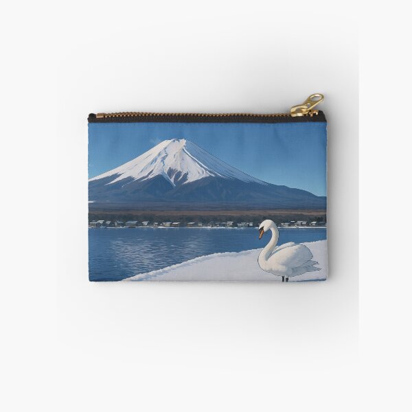 Item preview, Mount Fuji in Winter from Lake Yamanaka designed and sold by Takeda-art.