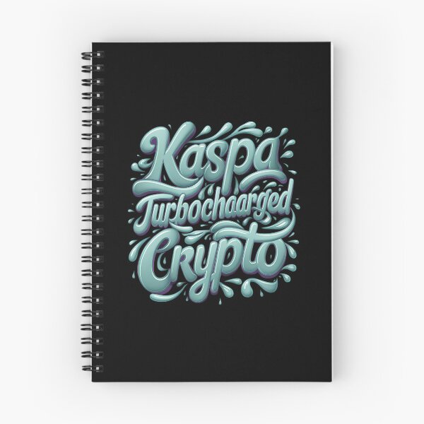 Item preview, Kaspa Network Flow Visualizing Crypto Efficiency designed and sold by RadDeck.