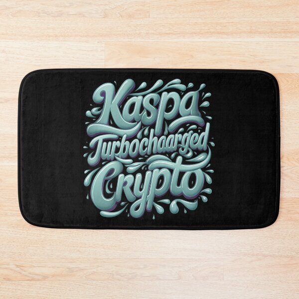 Item preview, Kaspa Network Flow Visualizing Crypto Efficiency designed and sold by RadDeck.