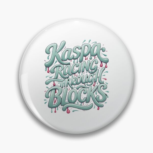 Item preview, Kaspa Radiant Code Bright Future of Blockchain designed and sold by RadDeck.