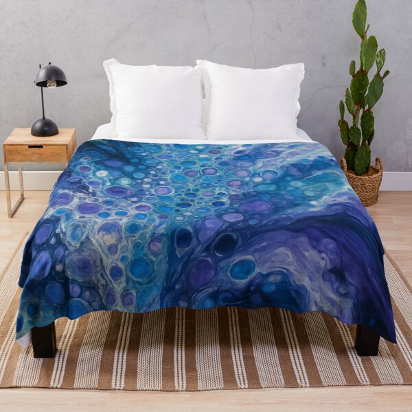 Item preview, Celestial Bloom: Electric Fluid Abstraction designed and sold by AbstractAnom.