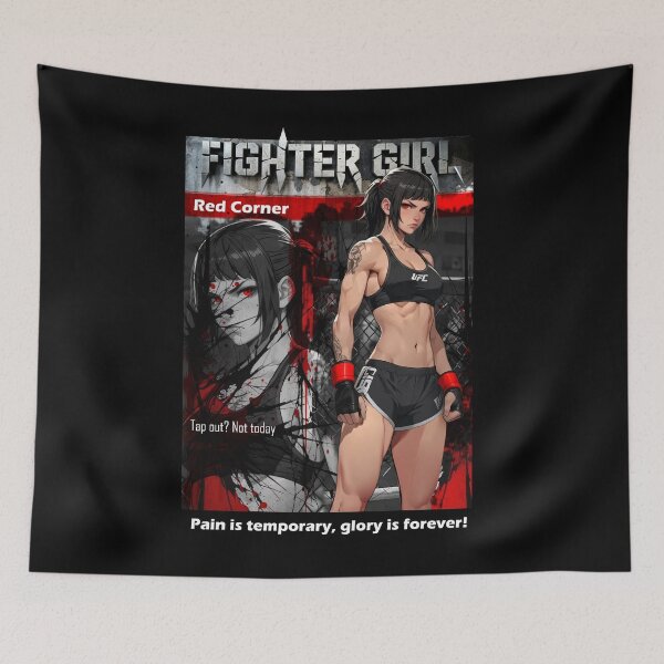 Item preview, UFC Fighter Girl MMA Champion Female #fightergirl  designed and sold by ogirdorgraphics.