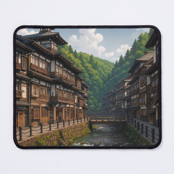 Item preview, Ginzan Onsen at Yamagata designed and sold by Takeda-art.