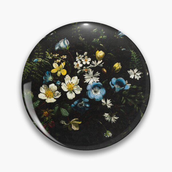 Item preview, Dark Flowers and Ferns designed and sold by MyInspiredPrint.