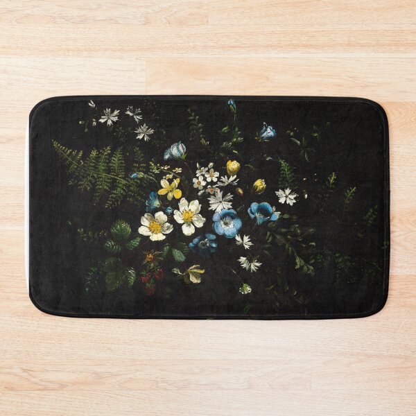 Item preview, Dark Flowers and Ferns designed and sold by MyInspiredPrint.