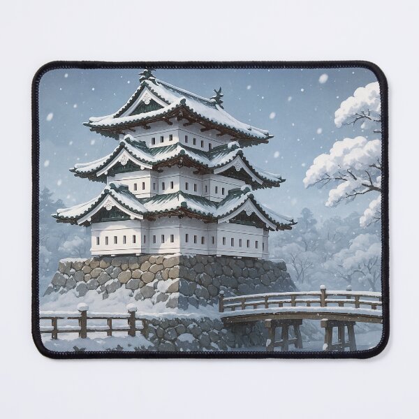 Item preview, Hirosaki Castle of Aomori in Winter designed and sold by Takeda-art.