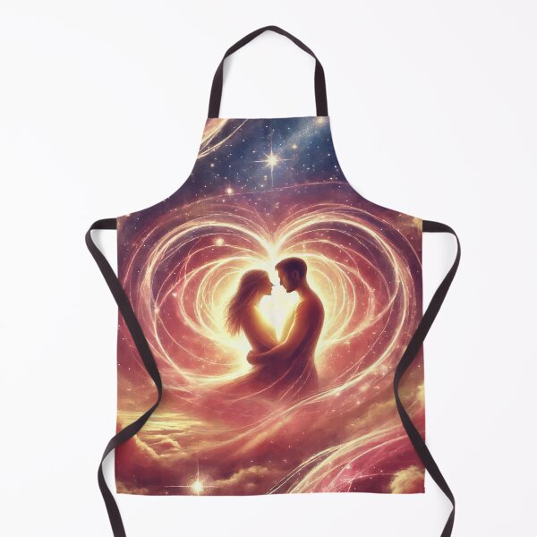 Item preview, Starlit Bond: Love Across the Cosmos designed and sold by AbstractAnom.