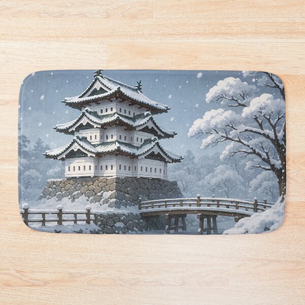Item preview, Hirosaki Castle of Aomori in Winter designed and sold by Takeda-art.