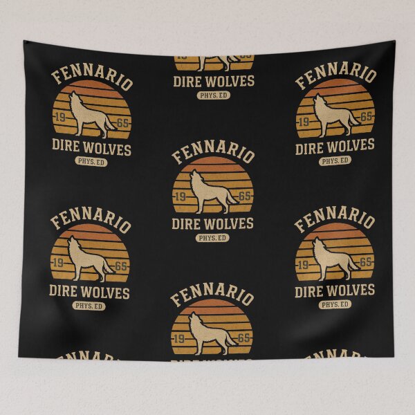 Item preview, fennario dire wolves 1965 designed and sold by queenzoid.