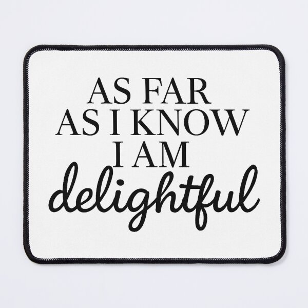 Item preview, I Am delightful designed and sold by CharmStudio.