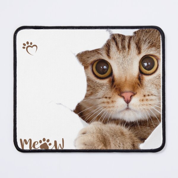 Item preview, MEOW Kitten Tearing Paper designed and sold by FAMILY DYNASTY.